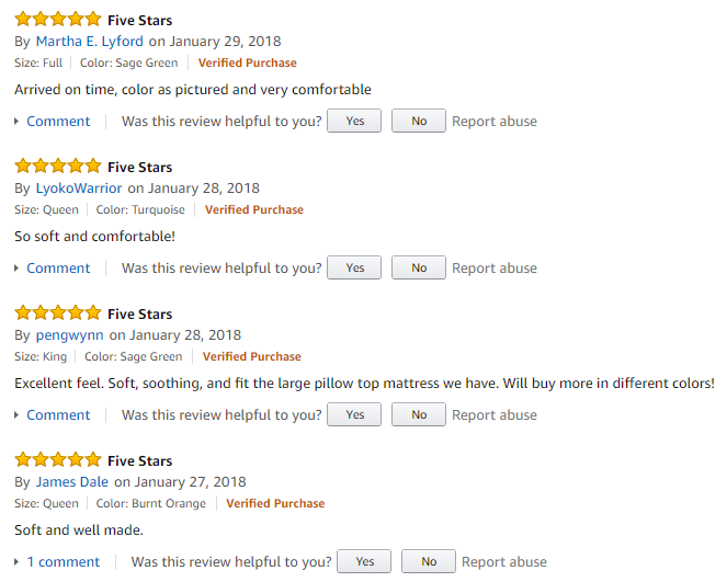 cosy-house-collection-Amazon-reviews